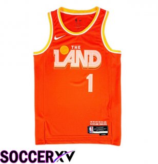 NBA Cleveland Cavaliers (James Harden 1) Orange 2025/2026