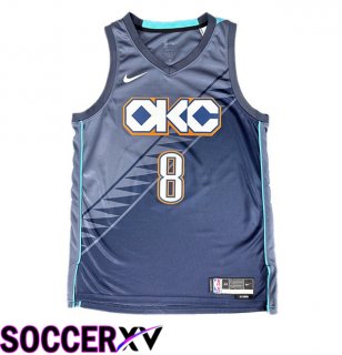 NBA Oklahoma City Thunder (Jalen Williams 8) Blue Royal 2025/2026