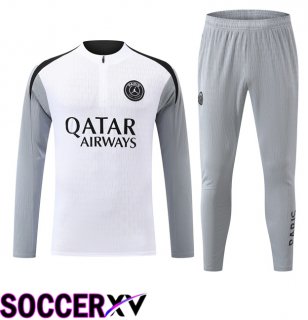Paris PSG kit Training Tracksuit White 2026/2027
