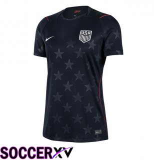 USA Women Away Soccer Jersey Black 2026/2027