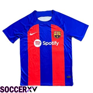 FC Barcelona Soccer Jersey Home Red Blue Leaked Version 2023/2024