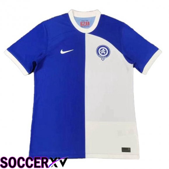 Atletico Madrid Soccer Jersey Away Blue White Leaked Version 2023/2024