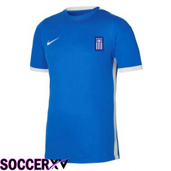 Greece Soccer Jersey Third Blue 2023/2024