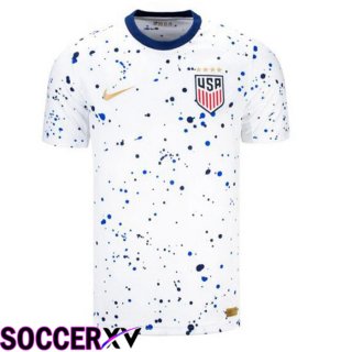 USA Soccer Jersey Home White 2023/2024