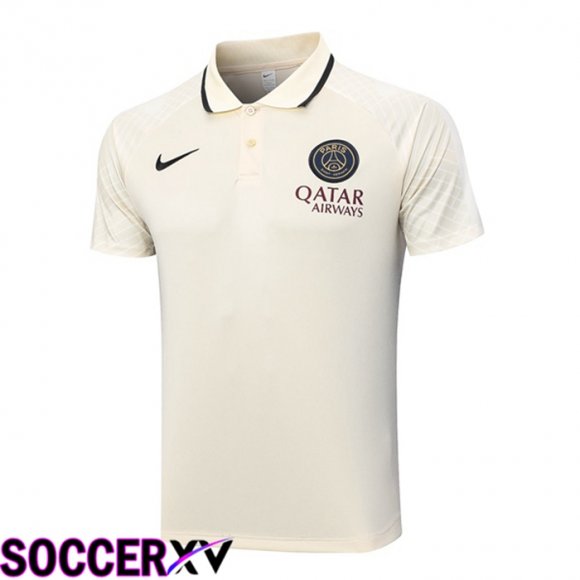 Paris PSG Soccer Polo Brown 2023/2024