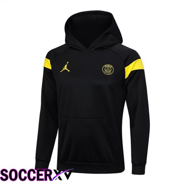 Paris PSG Training Sweatshirt Hoodie Black 2023/2024