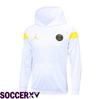 Paris PSG Training Sweatshirt Hoodie White 2023/2024