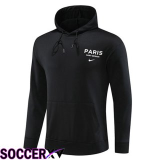 Paris PSG Training Sweatshirt Hoodie Black 2023/2024