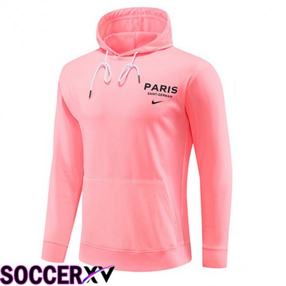 Paris PSG Training Sweatshirt Hoodie Pink 2023/2024