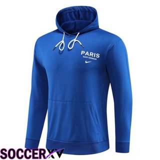 Paris PSG Training Sweatshirt Hoodie Blue 2023/2024