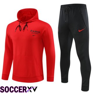 Paris PSG Training Hoodie Red 2023/2024