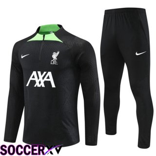 FC Liverpool Training Tracksuit Suit Black 2023/2024