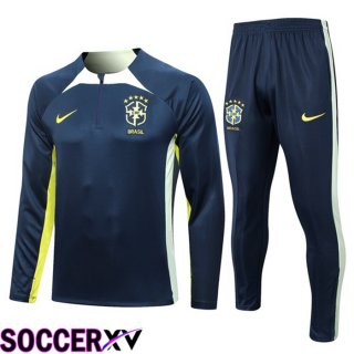 Brazil Training Tracksuit Suit Royal Blue 2023/2024