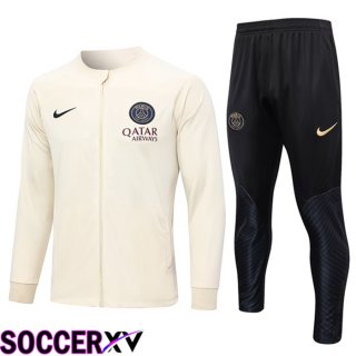 Paris PSG Training Jacket Suit Brown 2023/2024