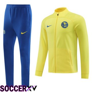 Club America Training Jacket Suit Yellow 2023/2024