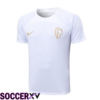 Corinthians Training T Shirt White 2023/2024