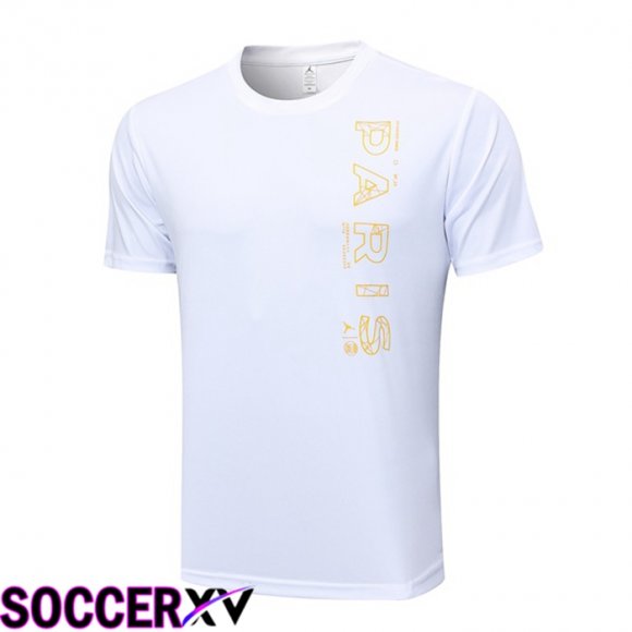 Paris PSG Training T Shirt White 2023/2024