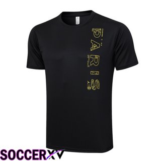 Paris PSG Training T Shirt Black 2023/2024