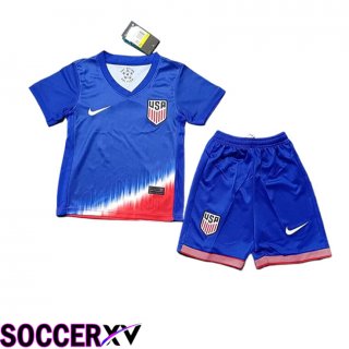 USA Kids Away Soccer Jersey 2024/2025