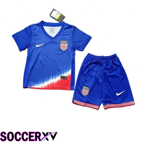 USA Kids Away Soccer Jersey 2024/2025