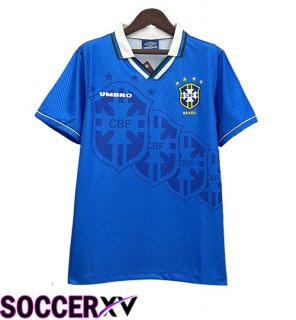 Brazil Retro Away Soccer Jersey 1993/1994
