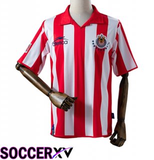 CD Guadalajara Retro Home Soccer Jersey 2003/2004