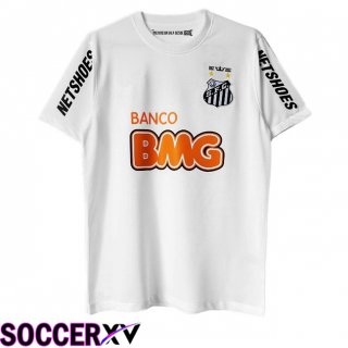 Santos FC Retro Home Soccer Jersey White 2012-2013