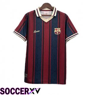FC Barcelona Retro Soccer Jersey 125th Anniversary Edition Blue Royal Red