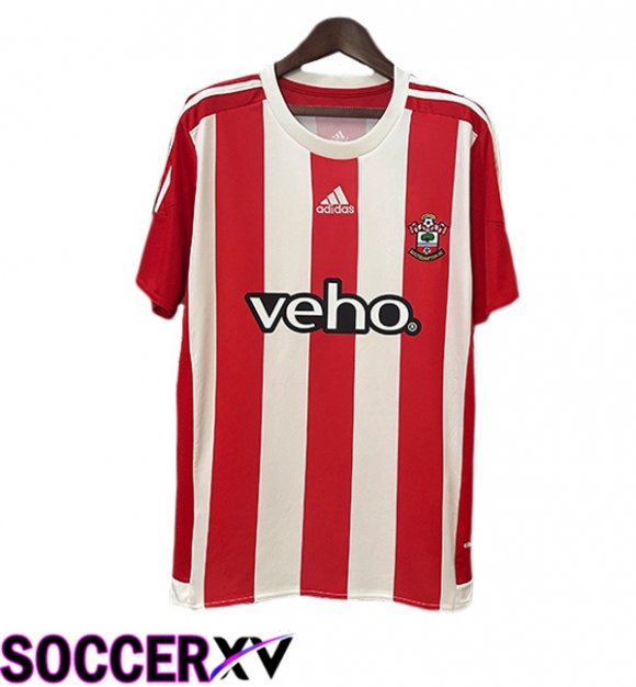 Southampton FC Retro Home Soccer Jersey Red White 2015-2016