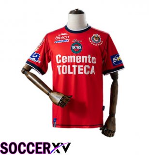 CD Guadalajara Retro Away Soccer Jersey Red 2002-2003