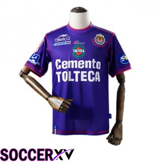 CD Guadalajara Retro Third Soccer Jersey Purple 2002-2003