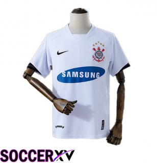 Corinthians Retro Home Soccer Jersey White 2006