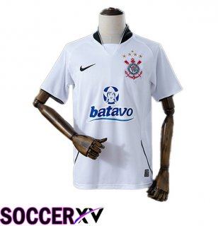Corinthians Retro Home Soccer Jersey White 2009