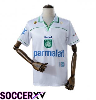 Palmeiras Retro Away Soccer Jersey White 1999
