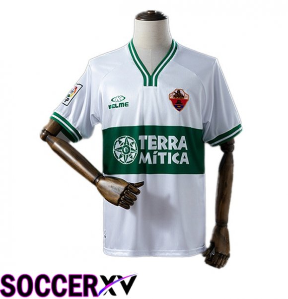 Elche CF Retro Home Soccer Jersey White 1999-2000