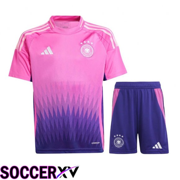 Germany Away Soccer Jersey + Shorts Kit 2024/2025