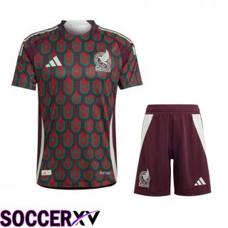 Mexico Home Soccer Jersey + Shorts Kit 2024/2025