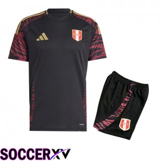 Peru Away Soccer Jersey + Shorts Kit 2024/2025