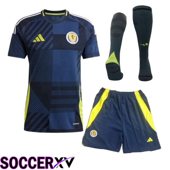 Scotland Home Soccer Jersey (Shorts + Socks) Kit 2024/2025