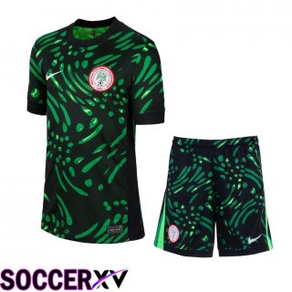 Nigeria Away Soccer Jersey + Shorts Kit 2024/2025