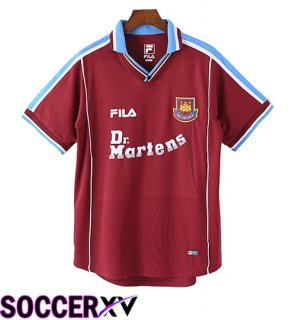 West Ham Retro Home Soccer Jersey 1999/2001