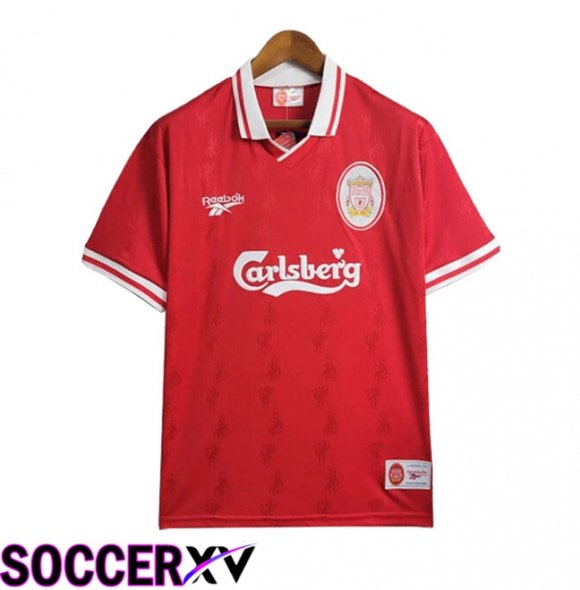 Liverpool Retro Home Soccer Jersey 1996