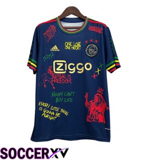 Ajax Soccer Jersey Special Edition Blue Marine 2025/2026