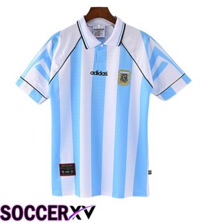 Argentina Retro Away Soccer Jersey 1996/1997