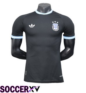 Argentina Soccer Jersey Special Edition Black 2025/2026