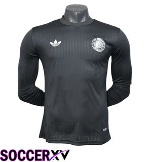 Germany Soccer Jersey 125th Anniversary Long sleeve Black 2025/2026