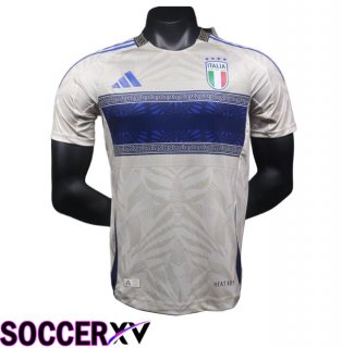 Italy Soccer Jersey Versace Version White 2024/2025