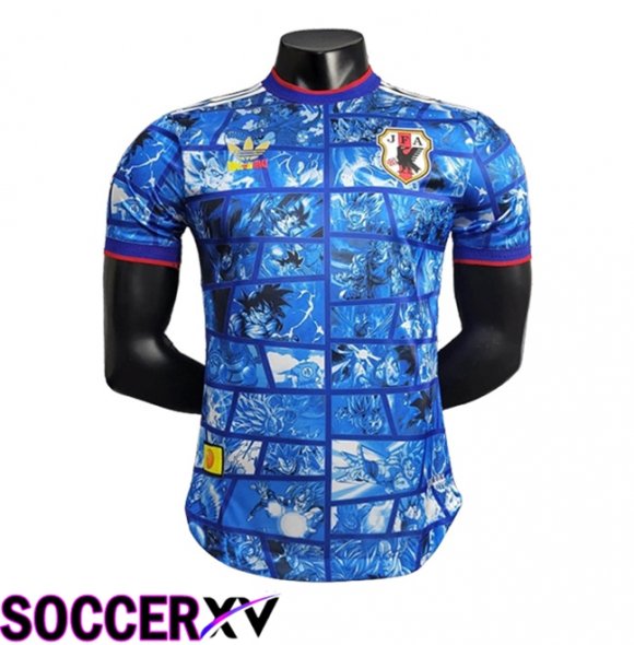 Japan Soccer Jersey Special Edition Dragon Ball Blue 2024/2025