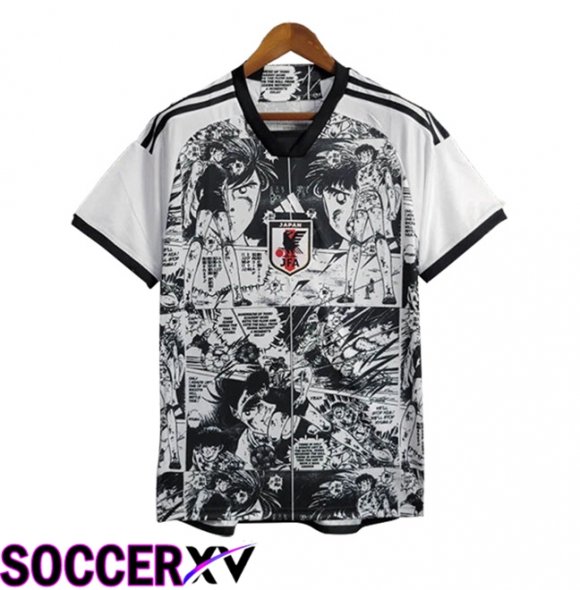 Japan Soccer Jersey Special Edition Captain Tsubasa White 2024/2025