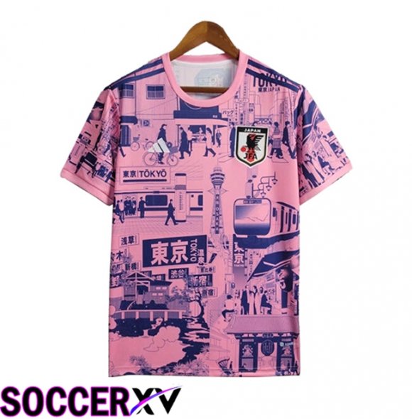 Japan Soccer Jersey Special Edition Pink 2024/2025